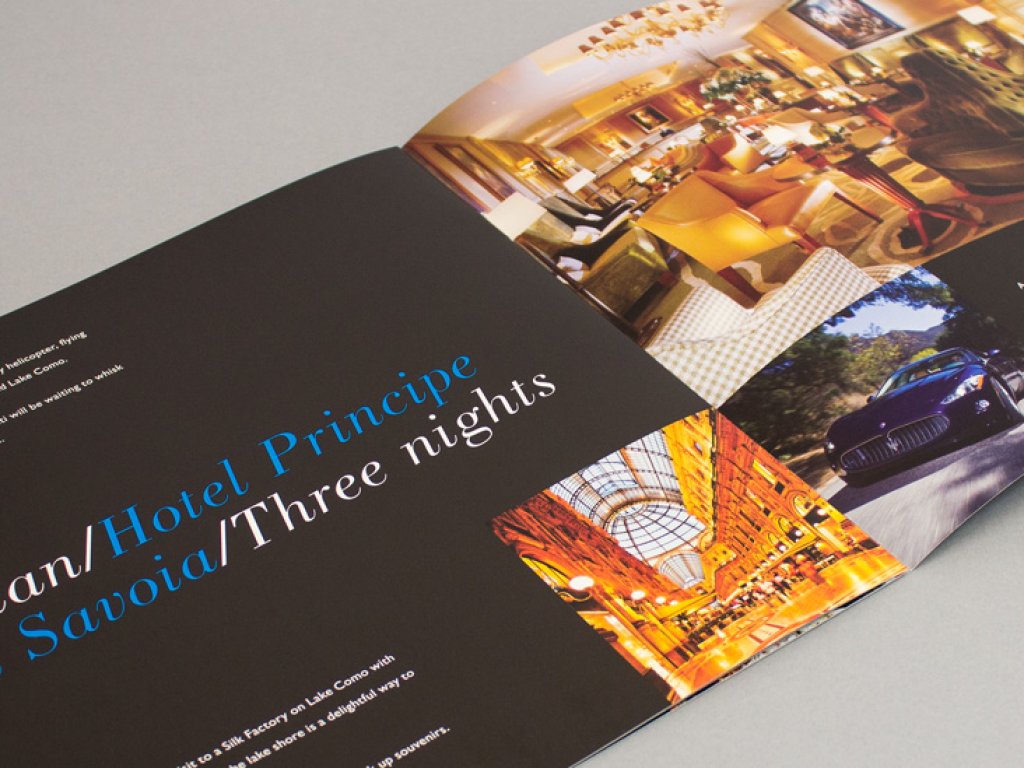 Luxury travel Brochure Design